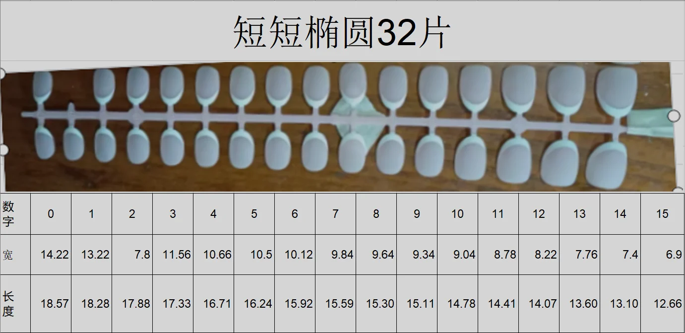 短短椭圆32片